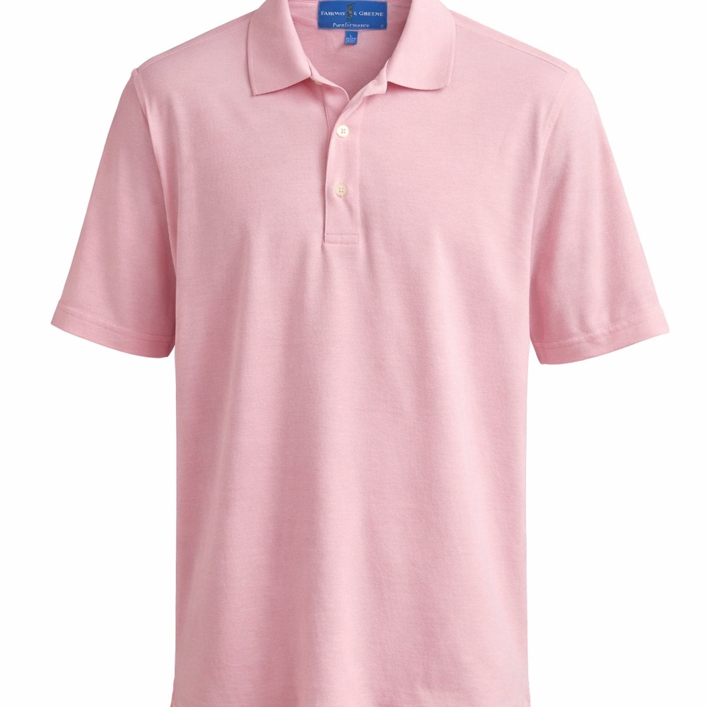 Fairway & Greene Light Pink Polo Shirt
